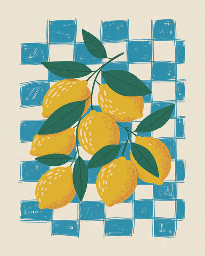 Lemon Picnic Pattern No2
