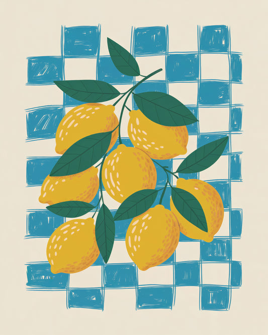 Lemon Picnic Pattern No2