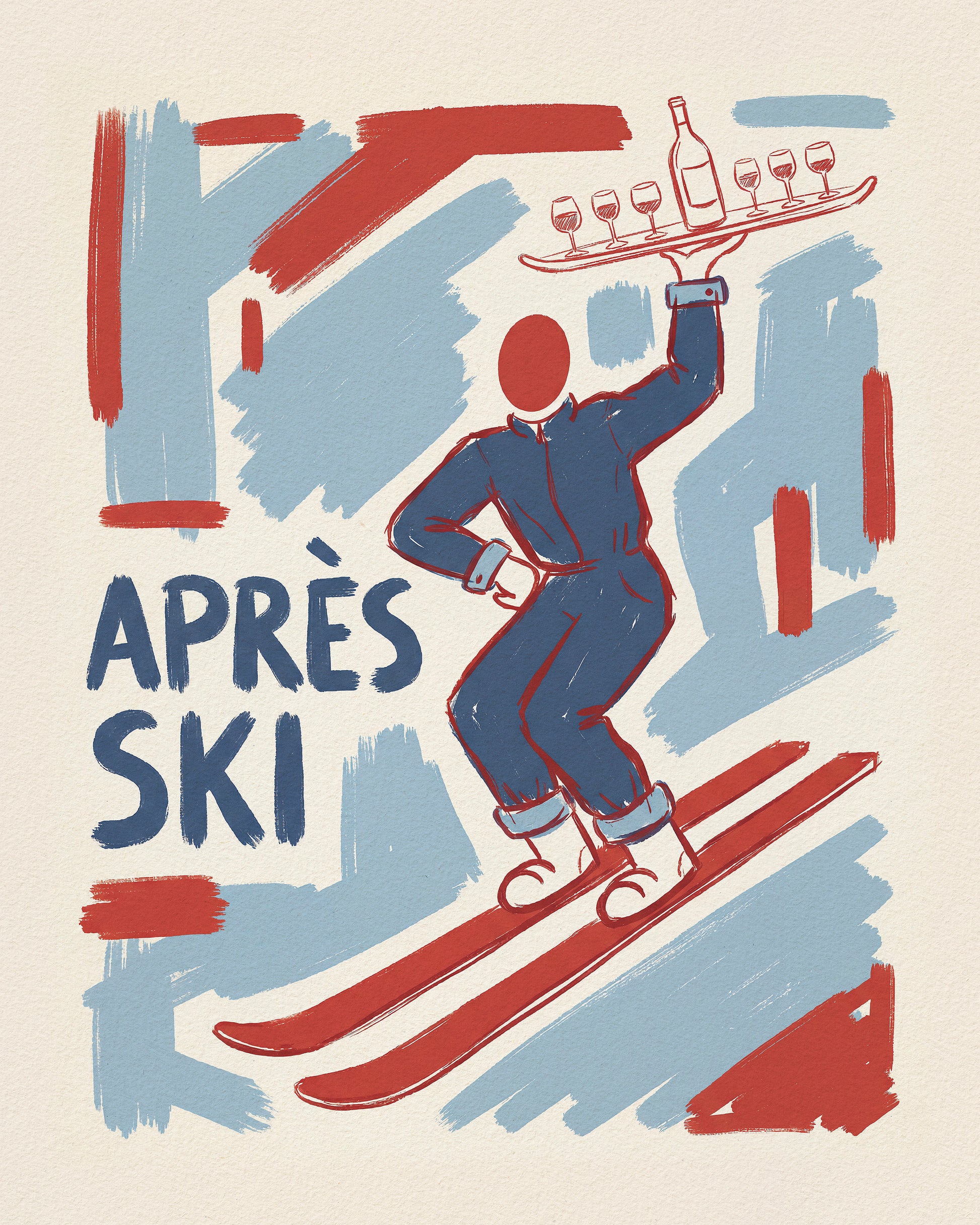 Apr�s Ski Fun Poster