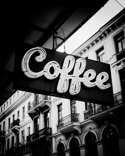 Vintage Coffee Neon Sign