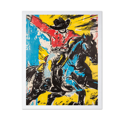Pop Art Rodeo Rider