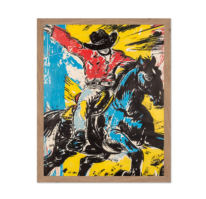 Pop Art Rodeo Rider