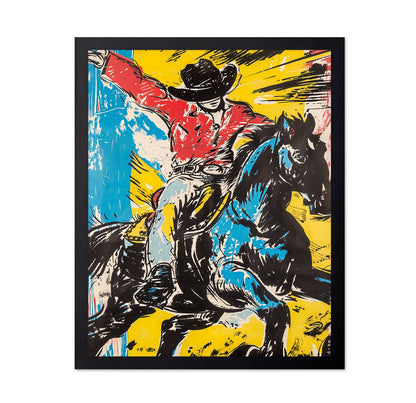 Pop Art Rodeo Rider