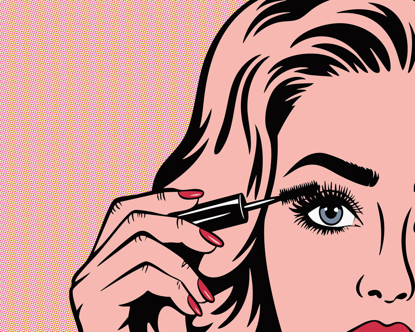 Pop Art Makeup Moment