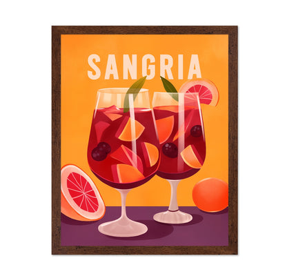 Bright Sangria Illustration