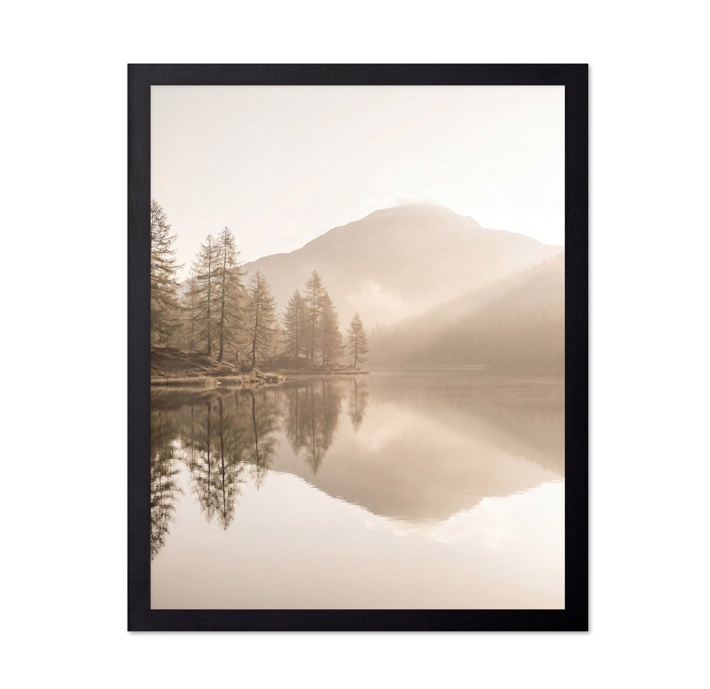 Misty Lake Dawn No2