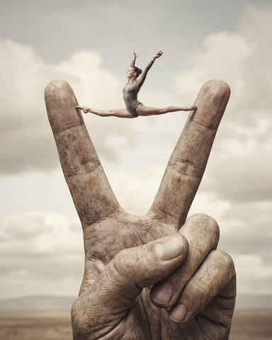 Dancer Peace Hand