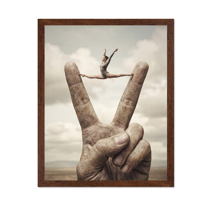 Dancer Peace Hand