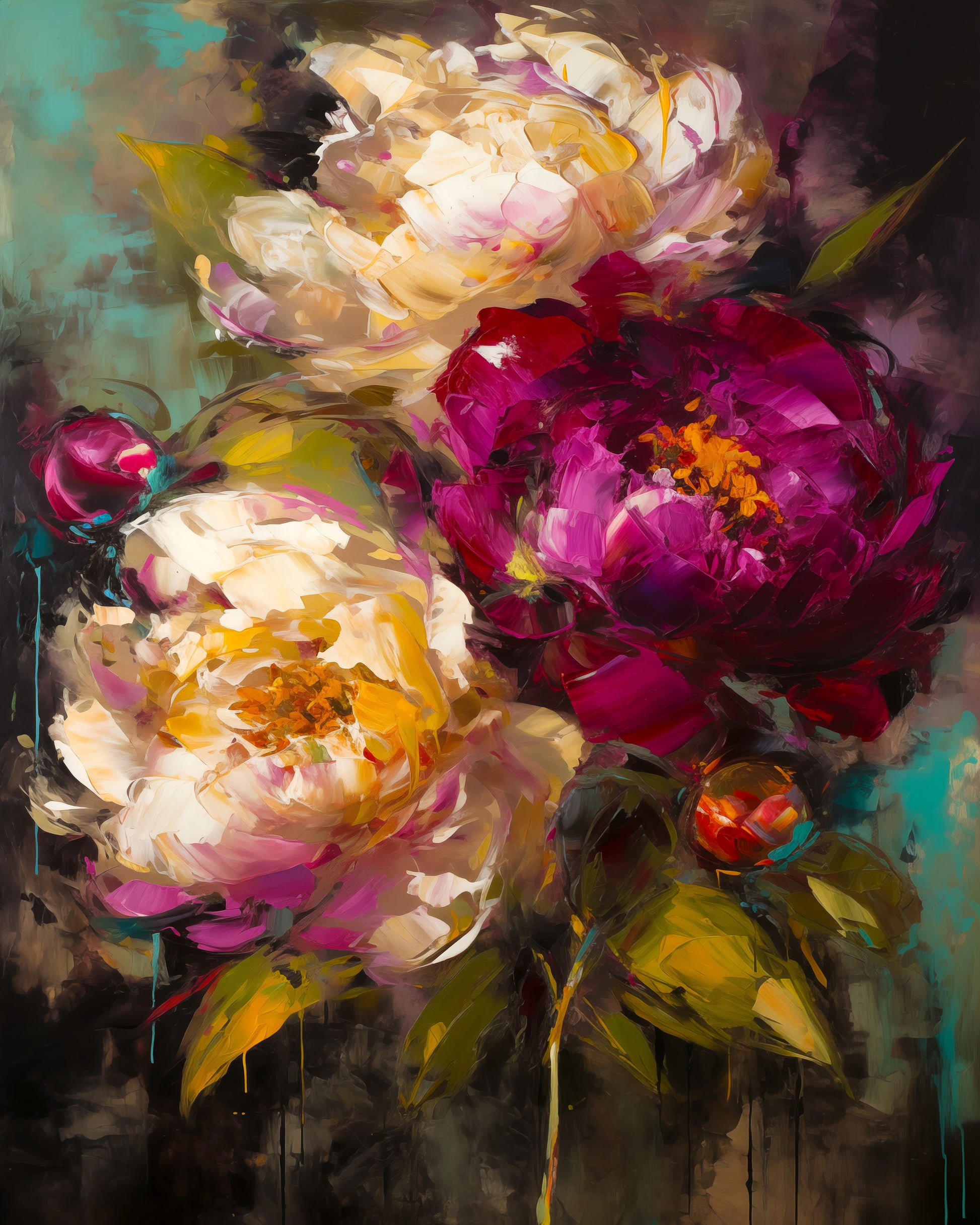 Peony Color Burst