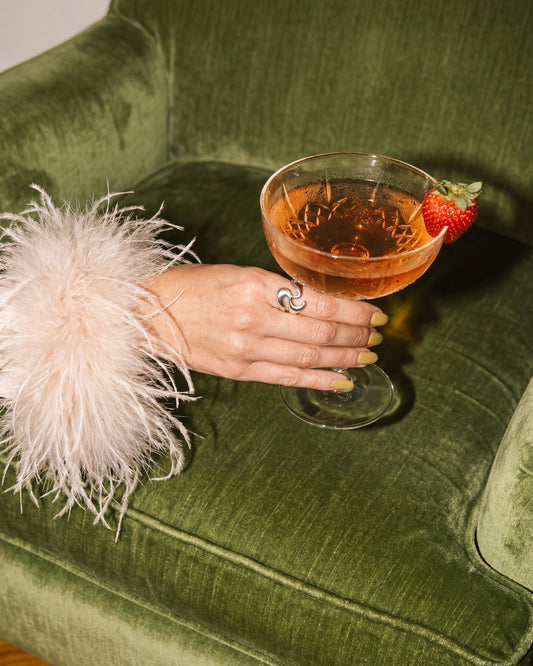 Velvet Cocktail Moment