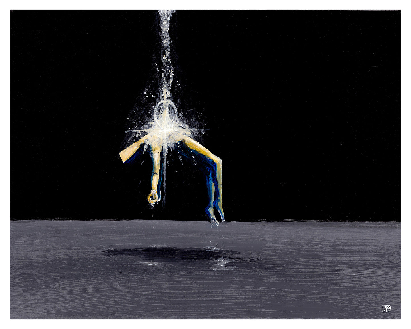 Falling Light Figure