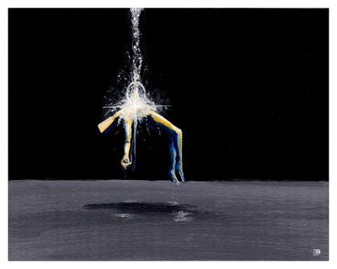 Falling Light Figure
