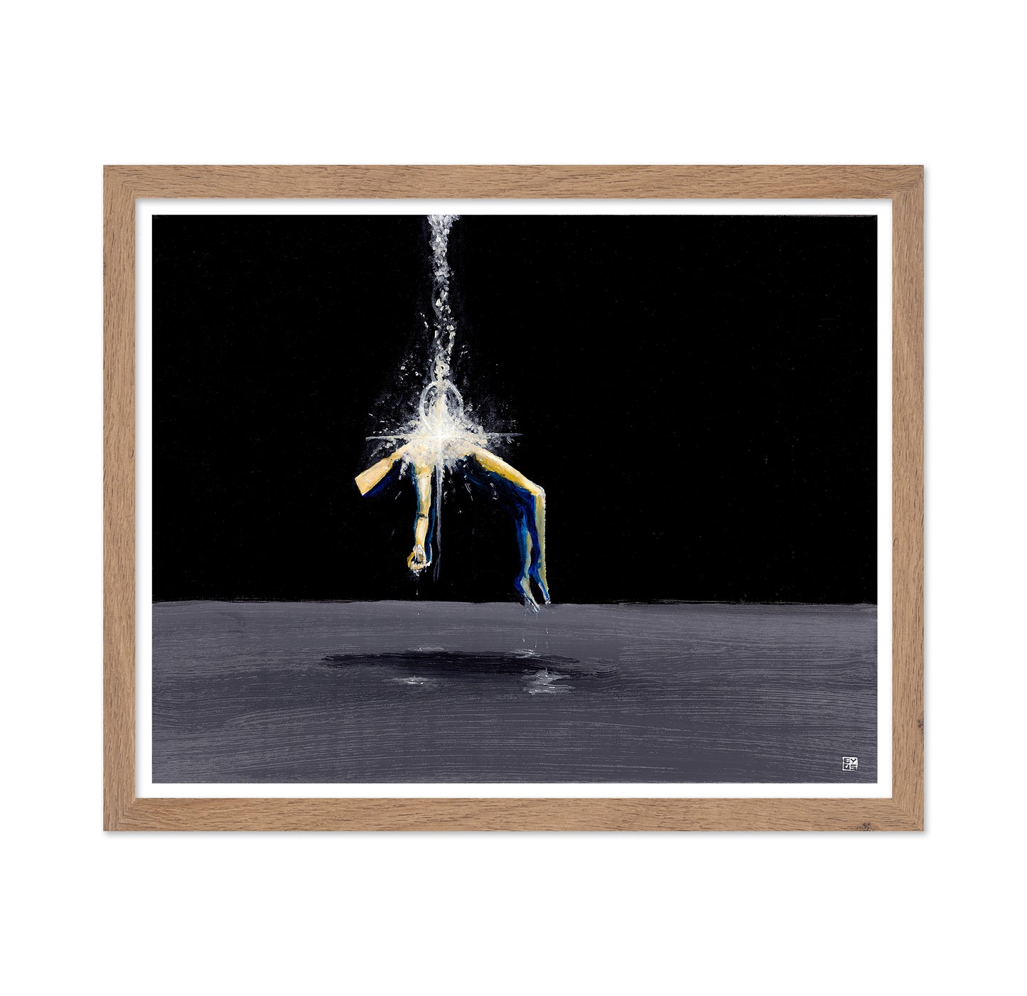 Falling Light Figure