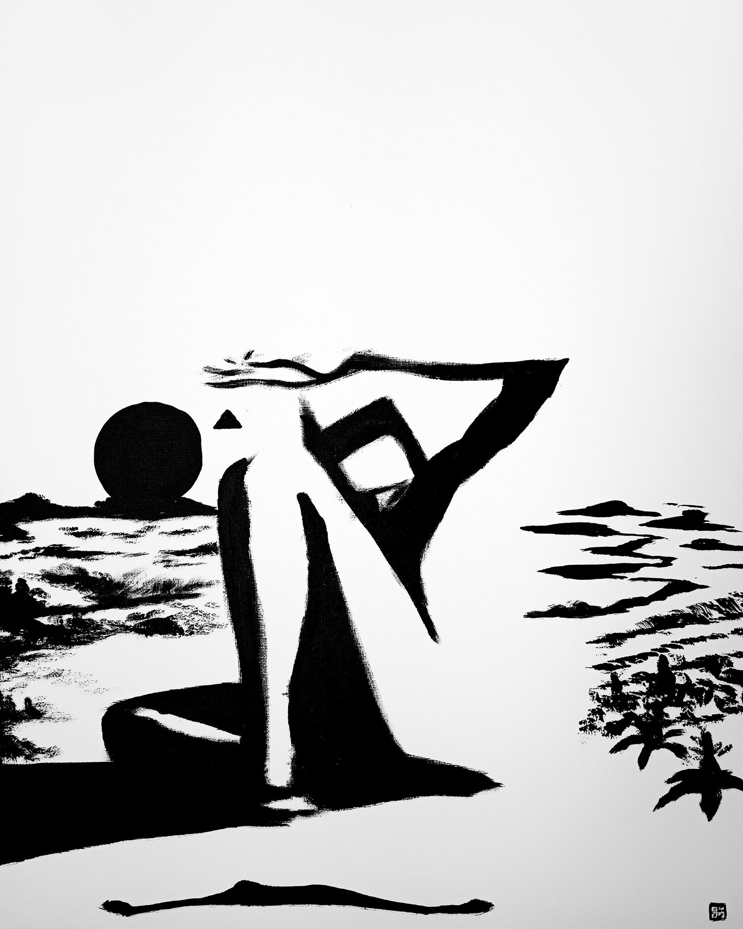 Abstract Figure Balance