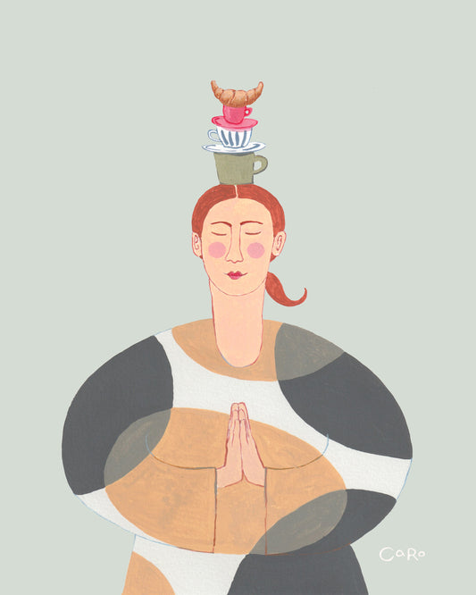 Balance With Coffee Cups