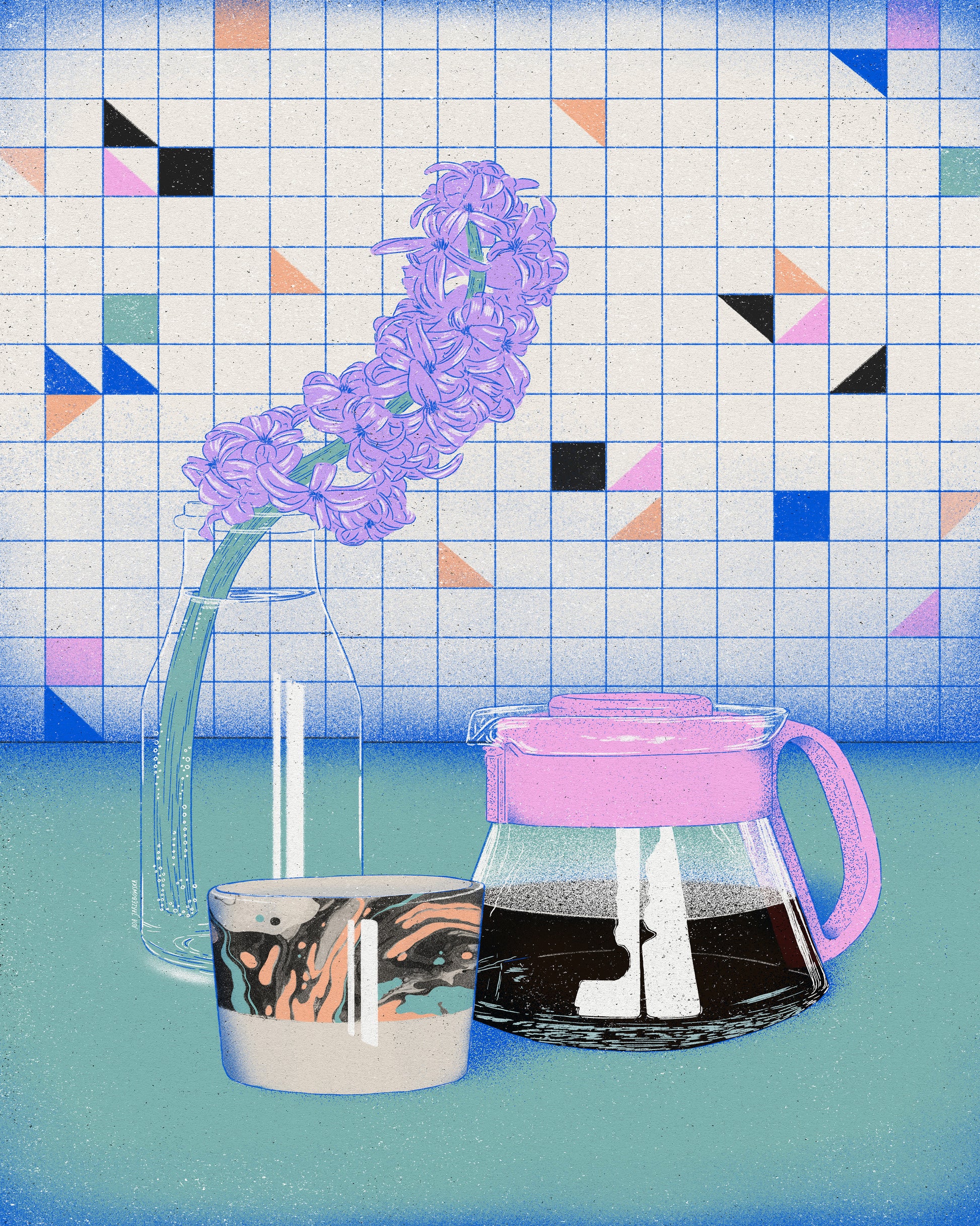 Retro Coffee Still Life