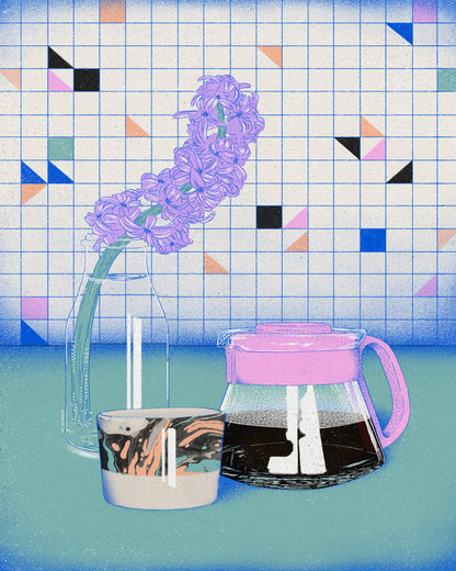 Retro Coffee Still Life