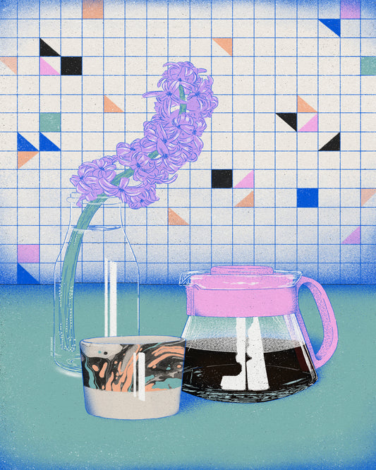 Retro Coffee Still Life