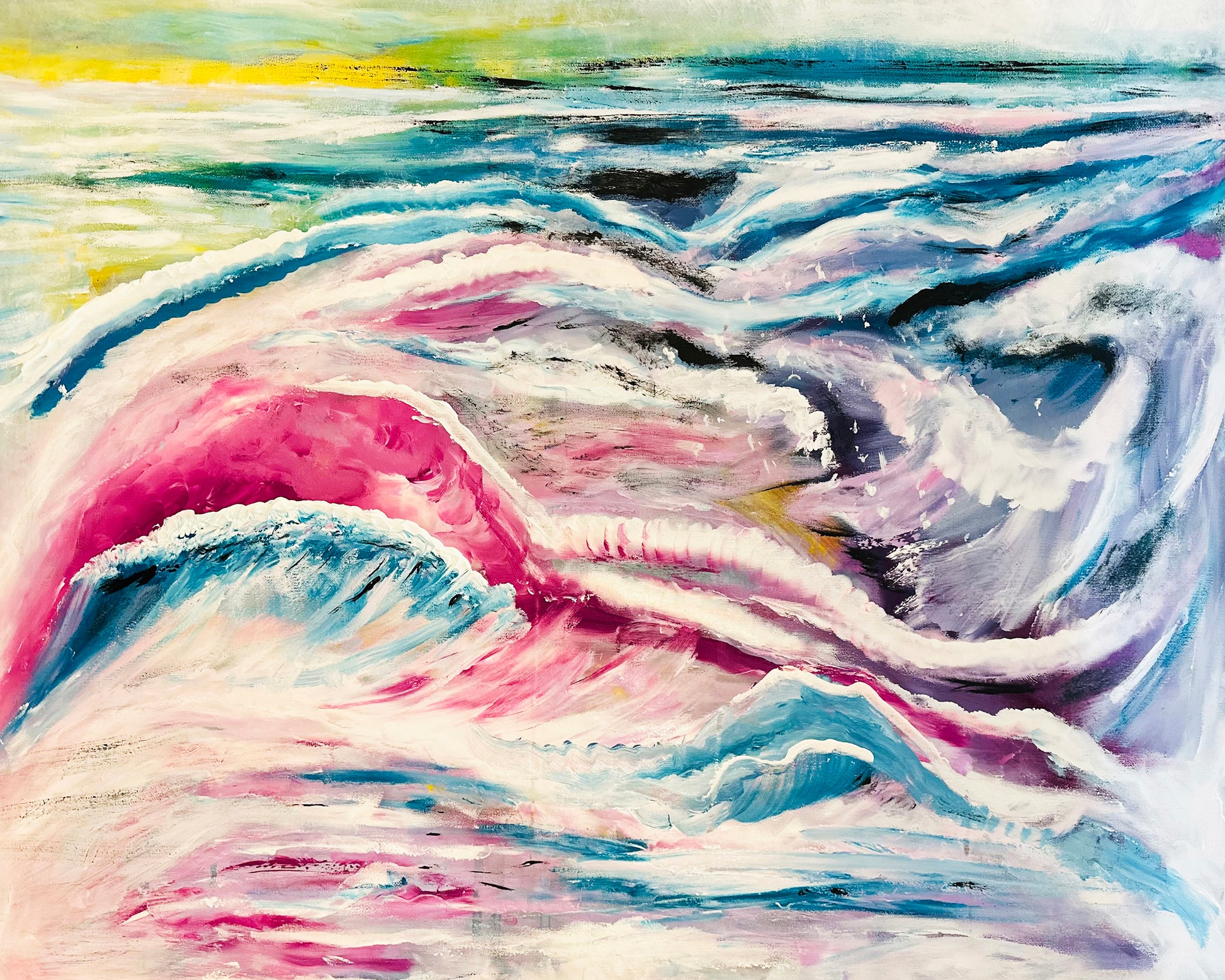 Pink Ocean Flow