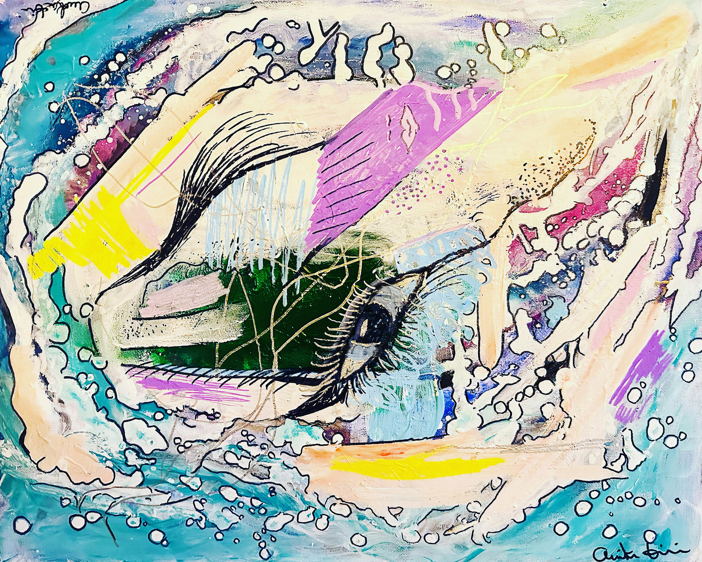 Fractured Eye Dream