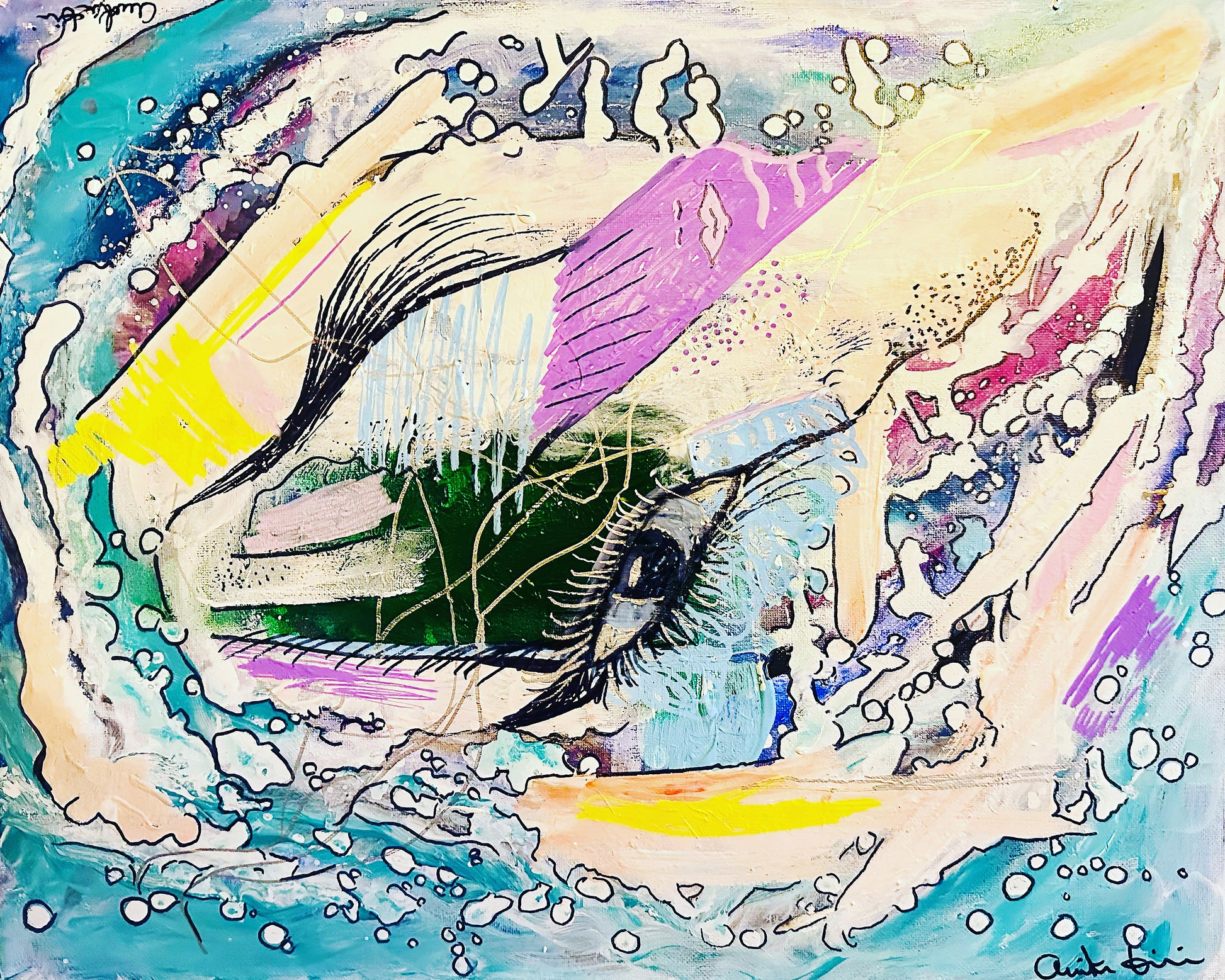 Fractured Eye Dream