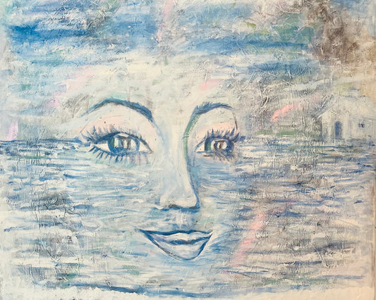 Ocean Face Reflection