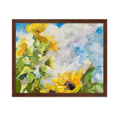 Bright Sunflower Sky