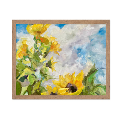 Bright Sunflower Sky