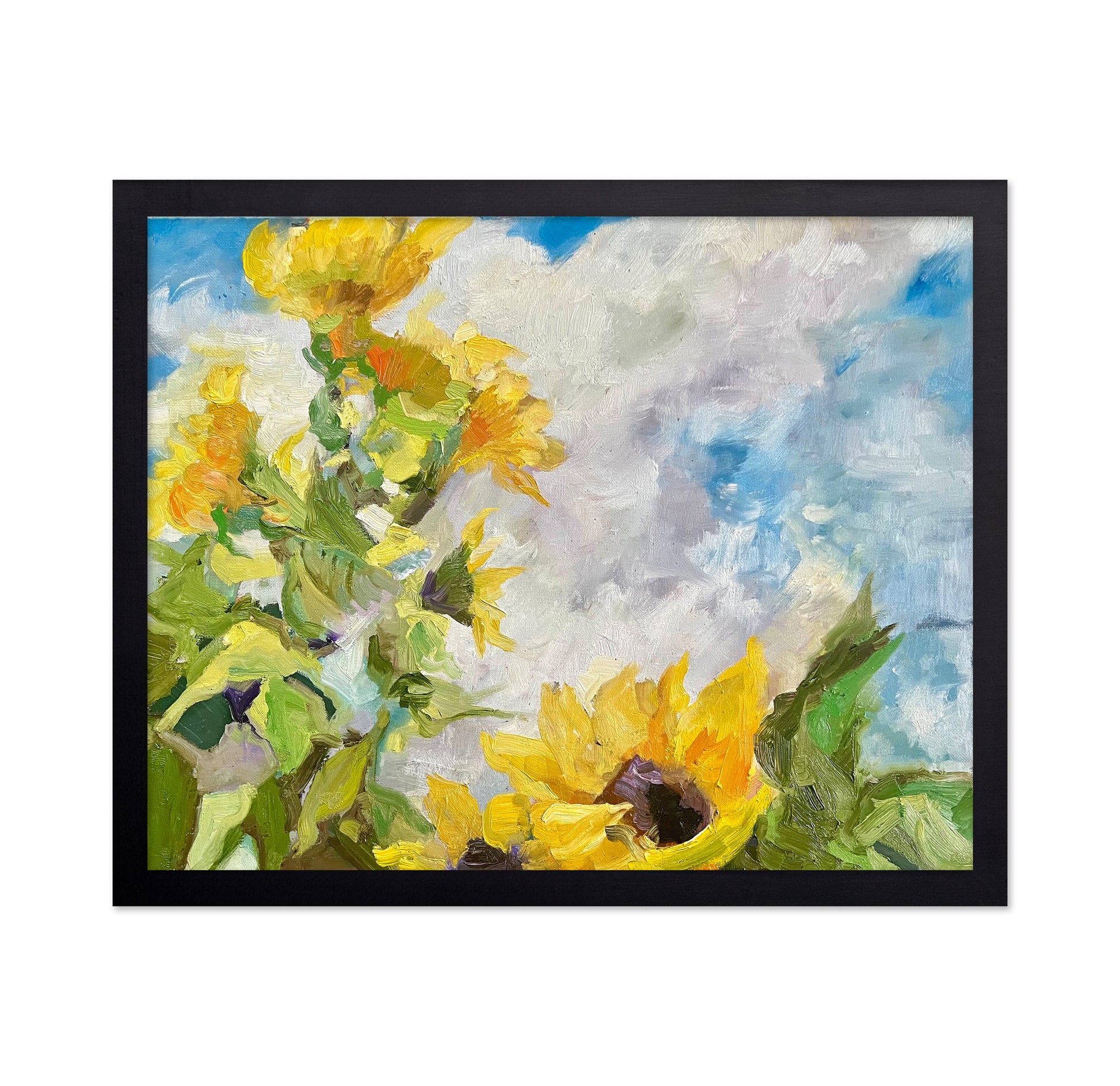 Bright Sunflower Sky