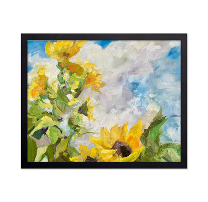 Bright Sunflower Sky