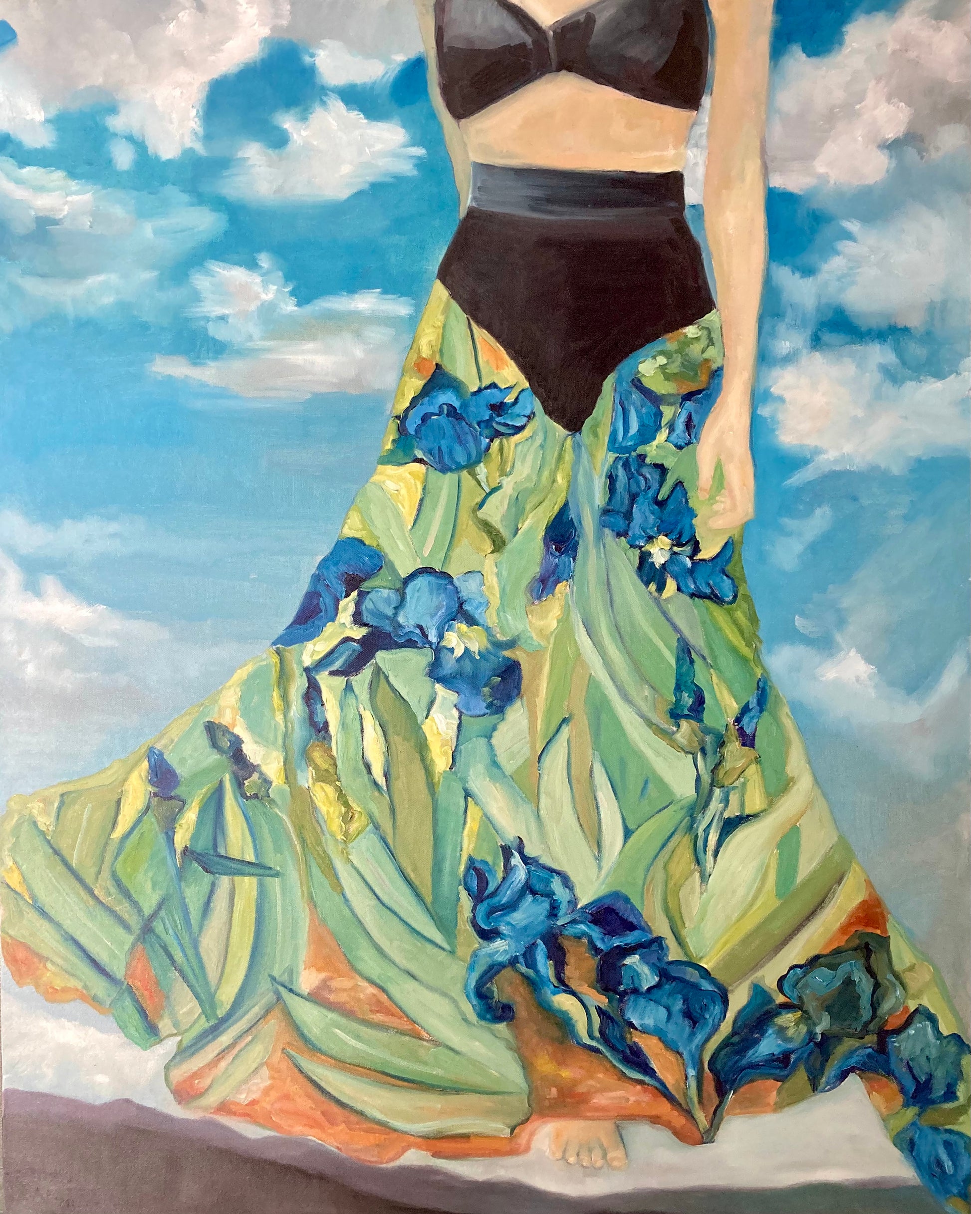 Floral Dress Woman