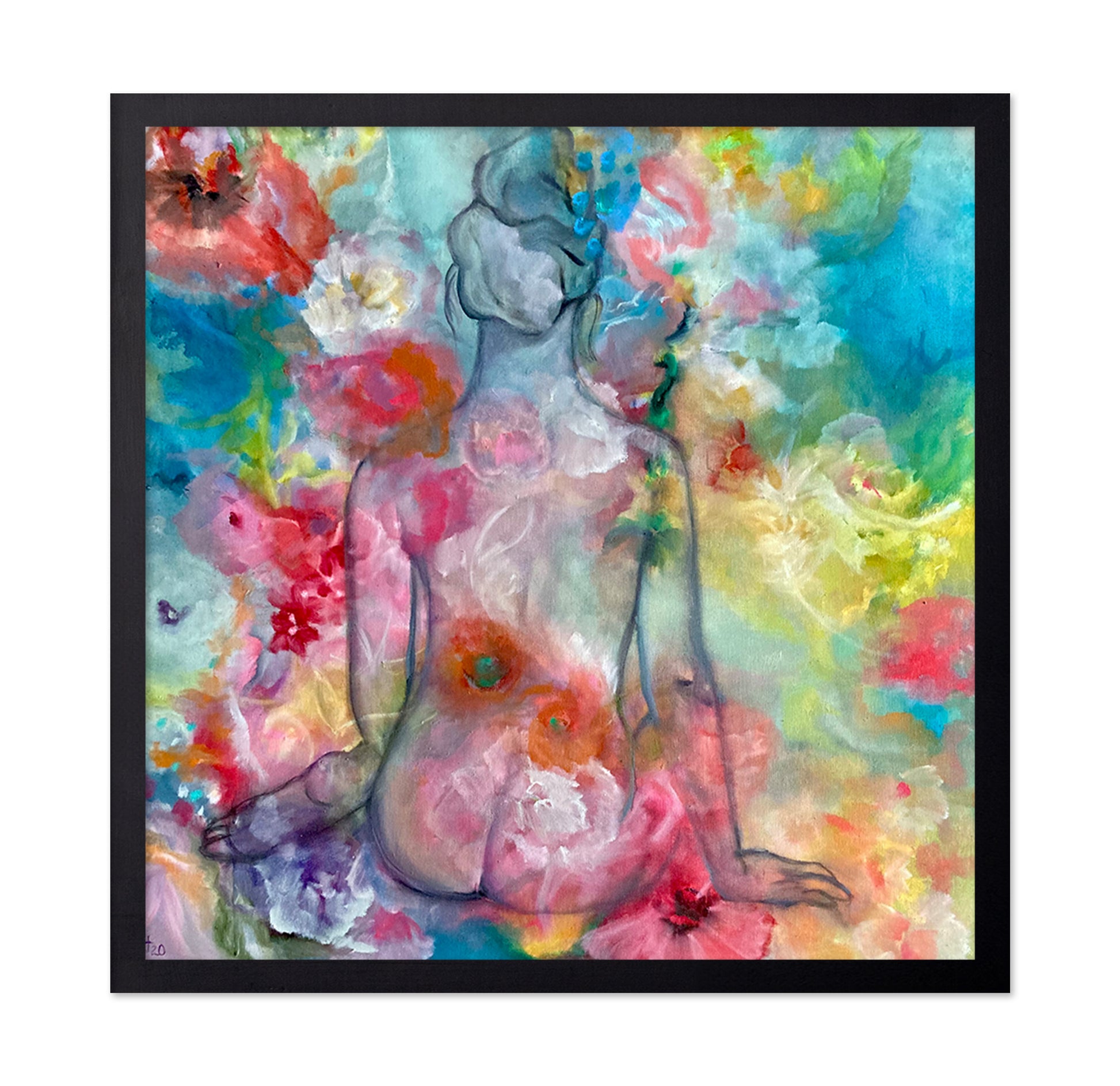 Floral Silhouette Muse