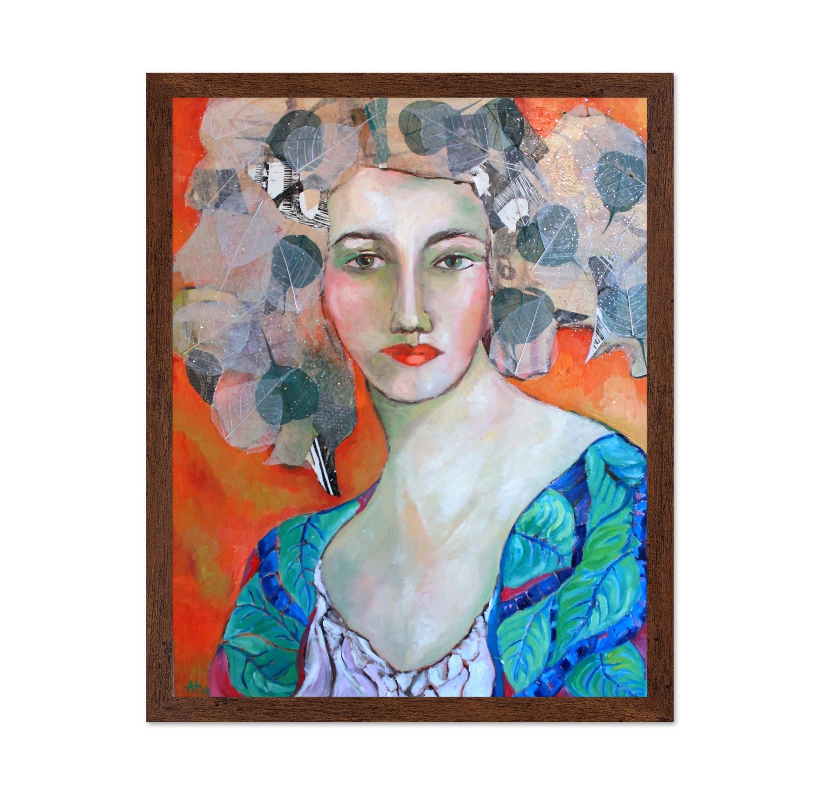 Leaf Crown Portrait No2