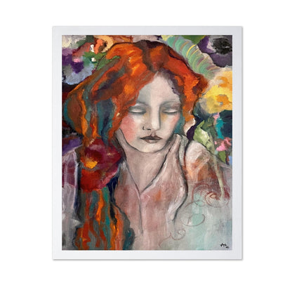 Serene Painted Muse