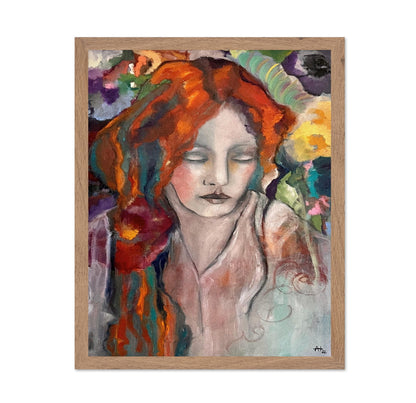 Serene Painted Muse