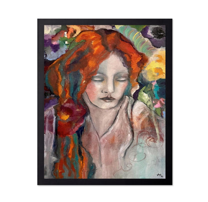 Serene Painted Muse