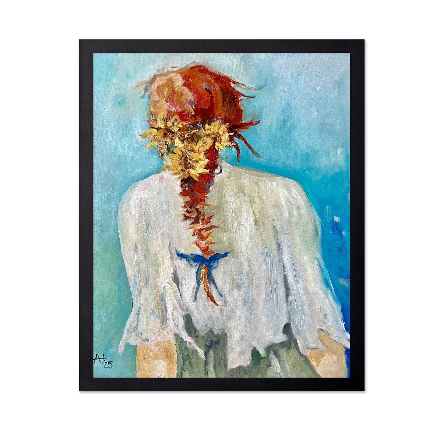 Floral Veil Portrait No2