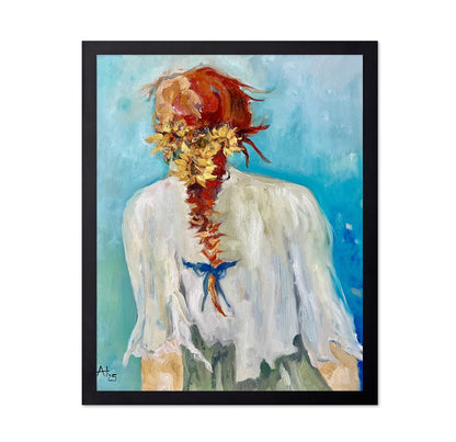 Floral Veil Portrait No2
