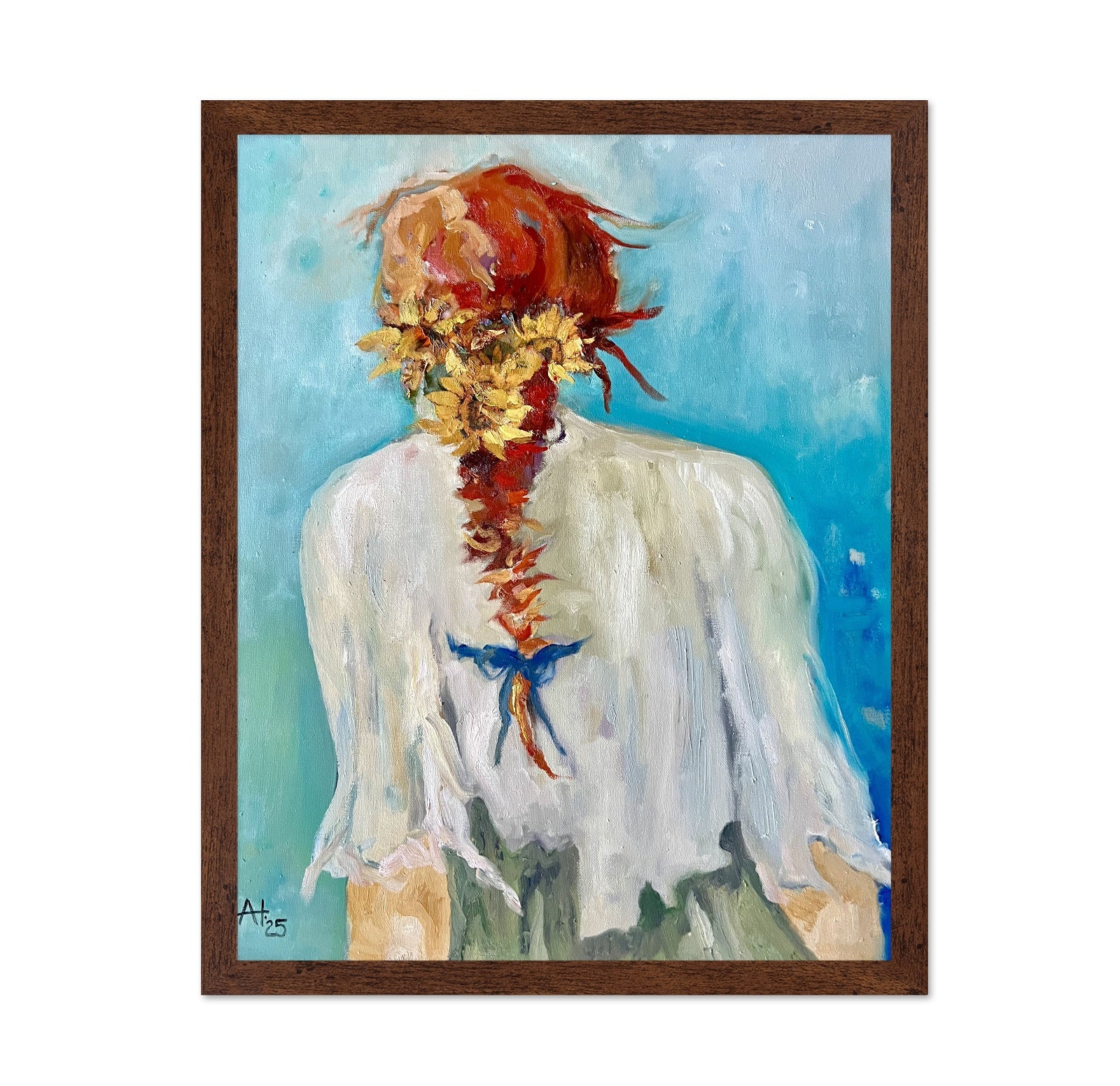 Floral Veil Portrait No2