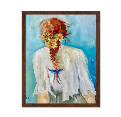 Floral Veil Portrait No2