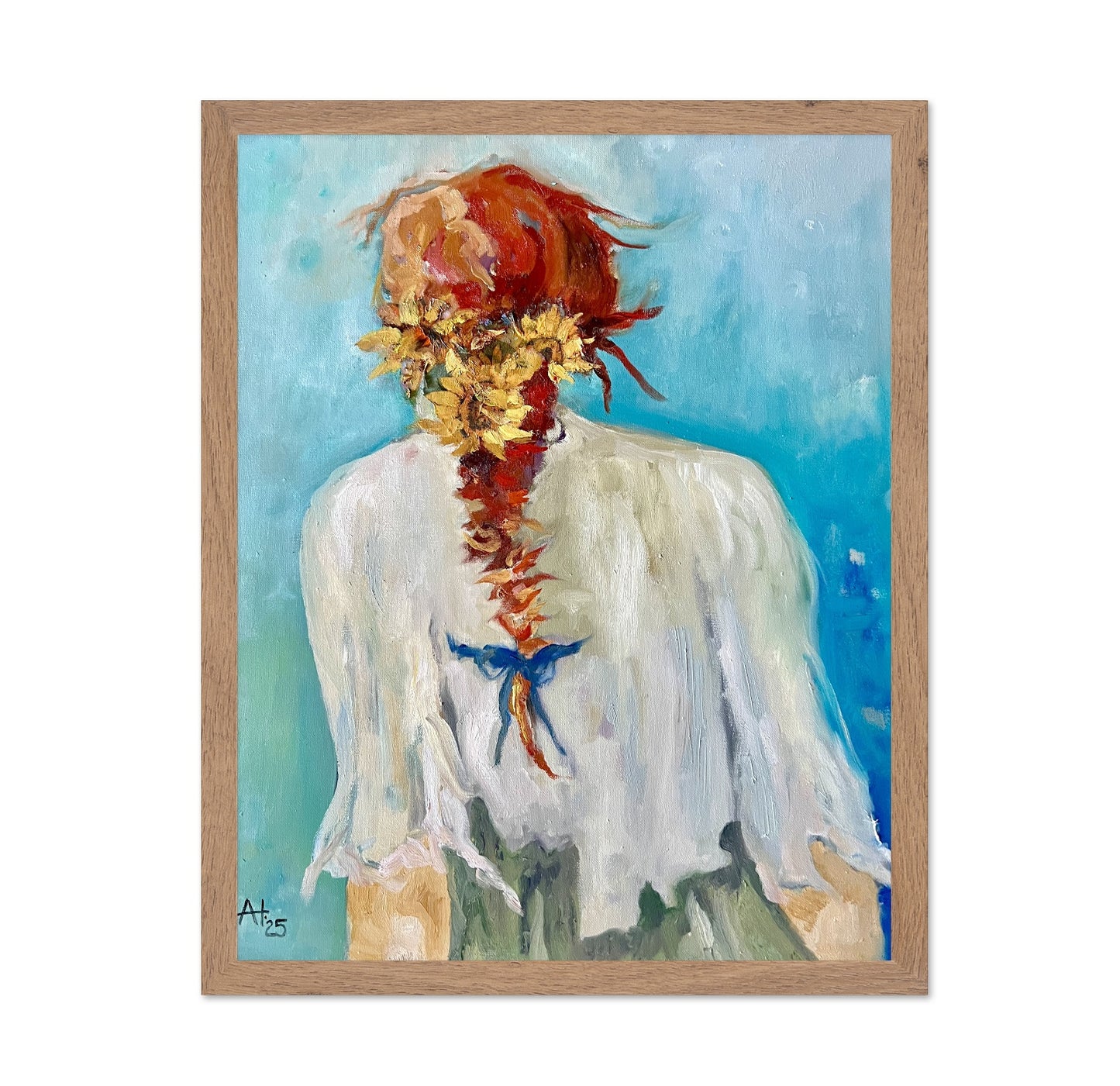 Floral Veil Portrait No2