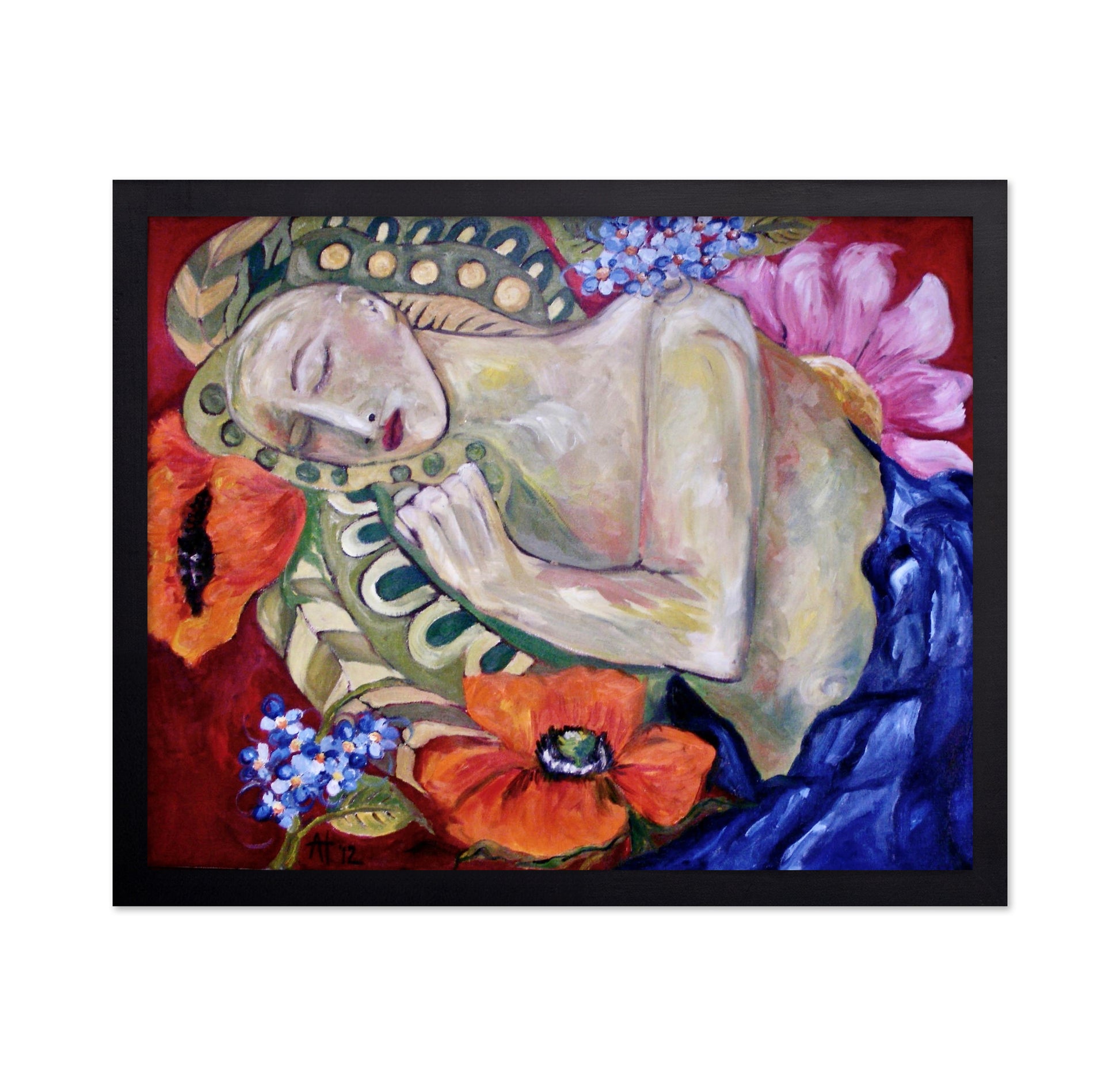 Resting Floral Muse