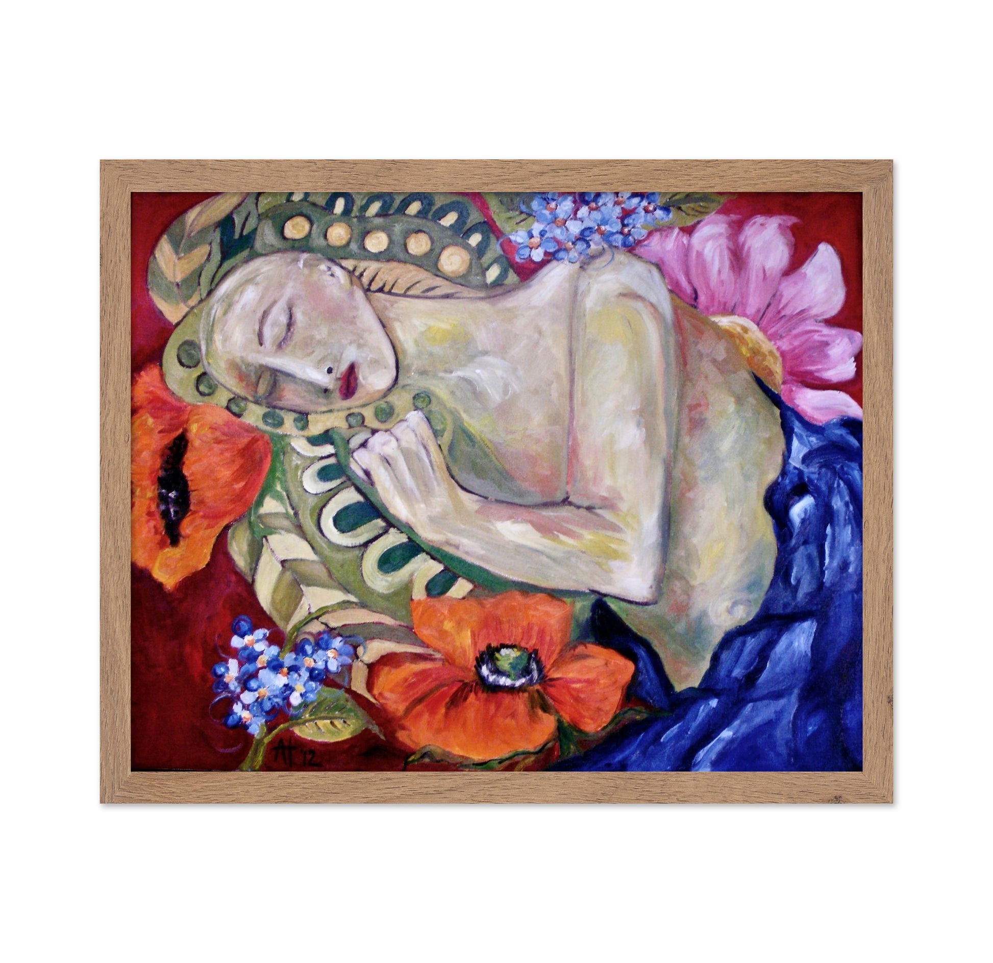 Resting Floral Muse