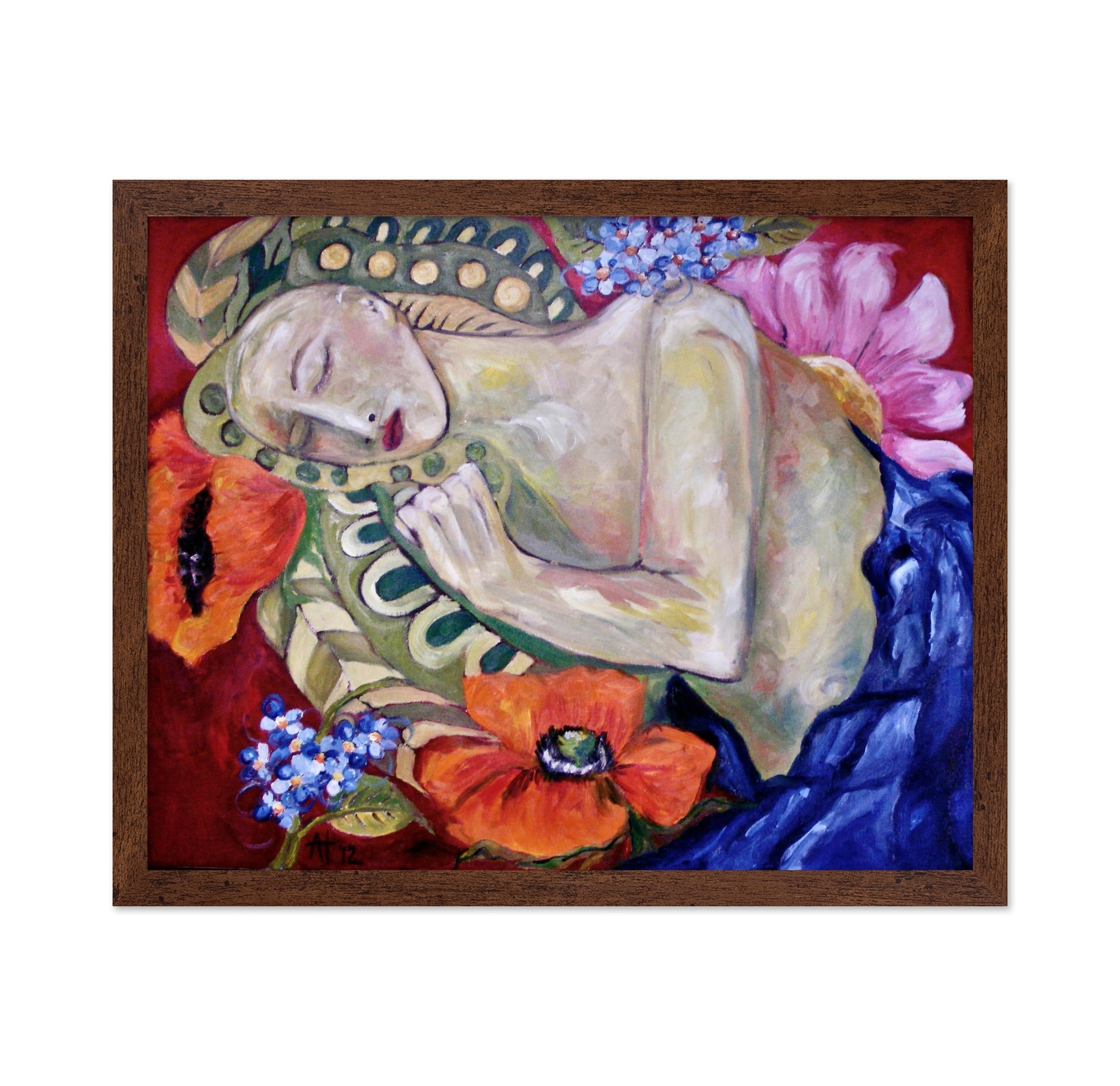 Resting Floral Muse