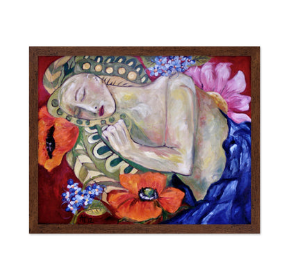 Resting Floral Muse