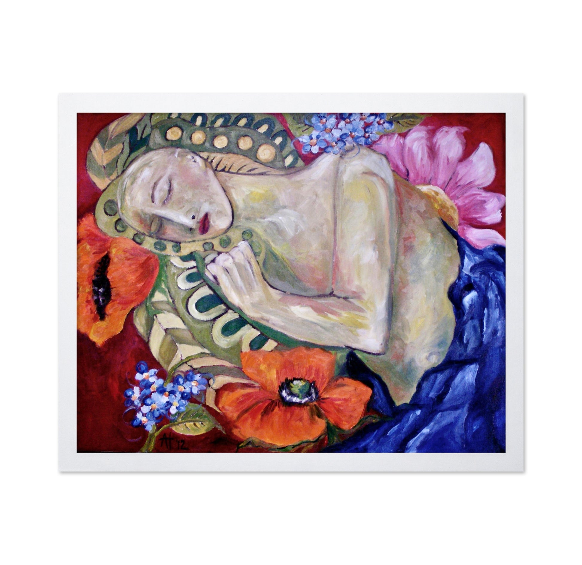 Resting Floral Muse