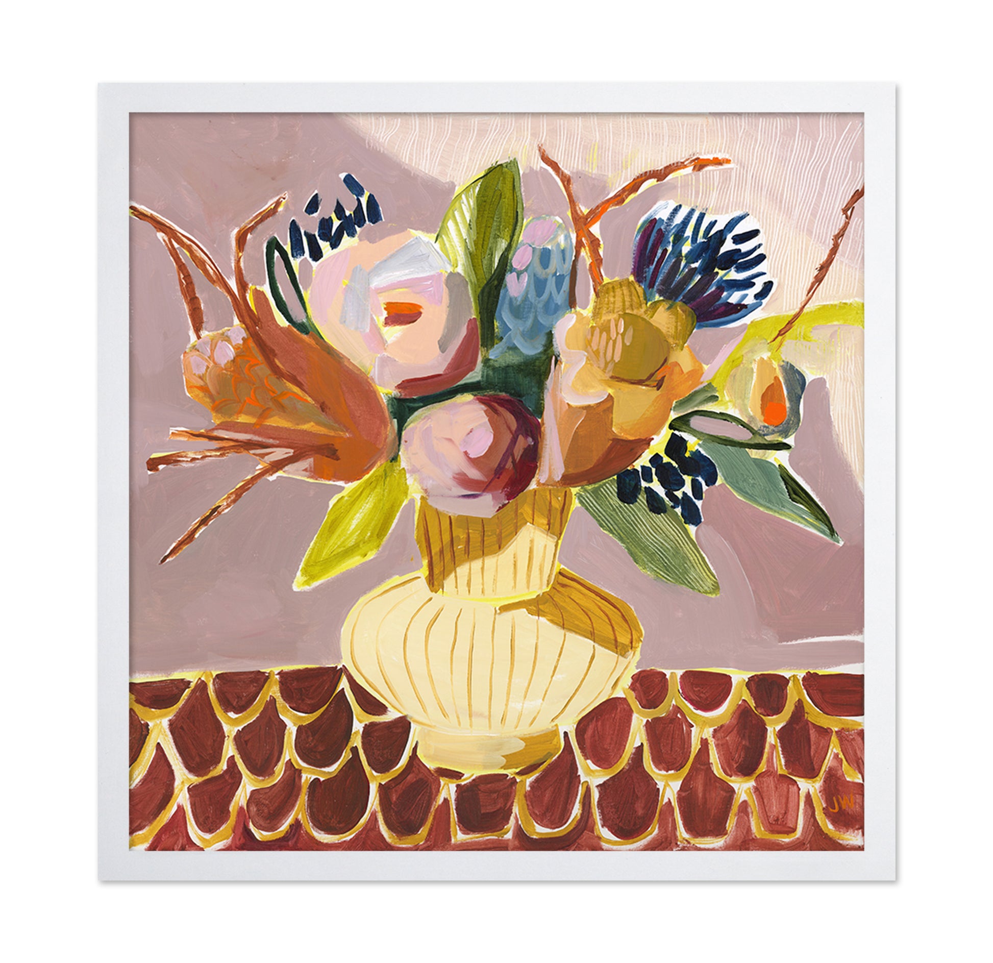 Modern Floral Vase No2