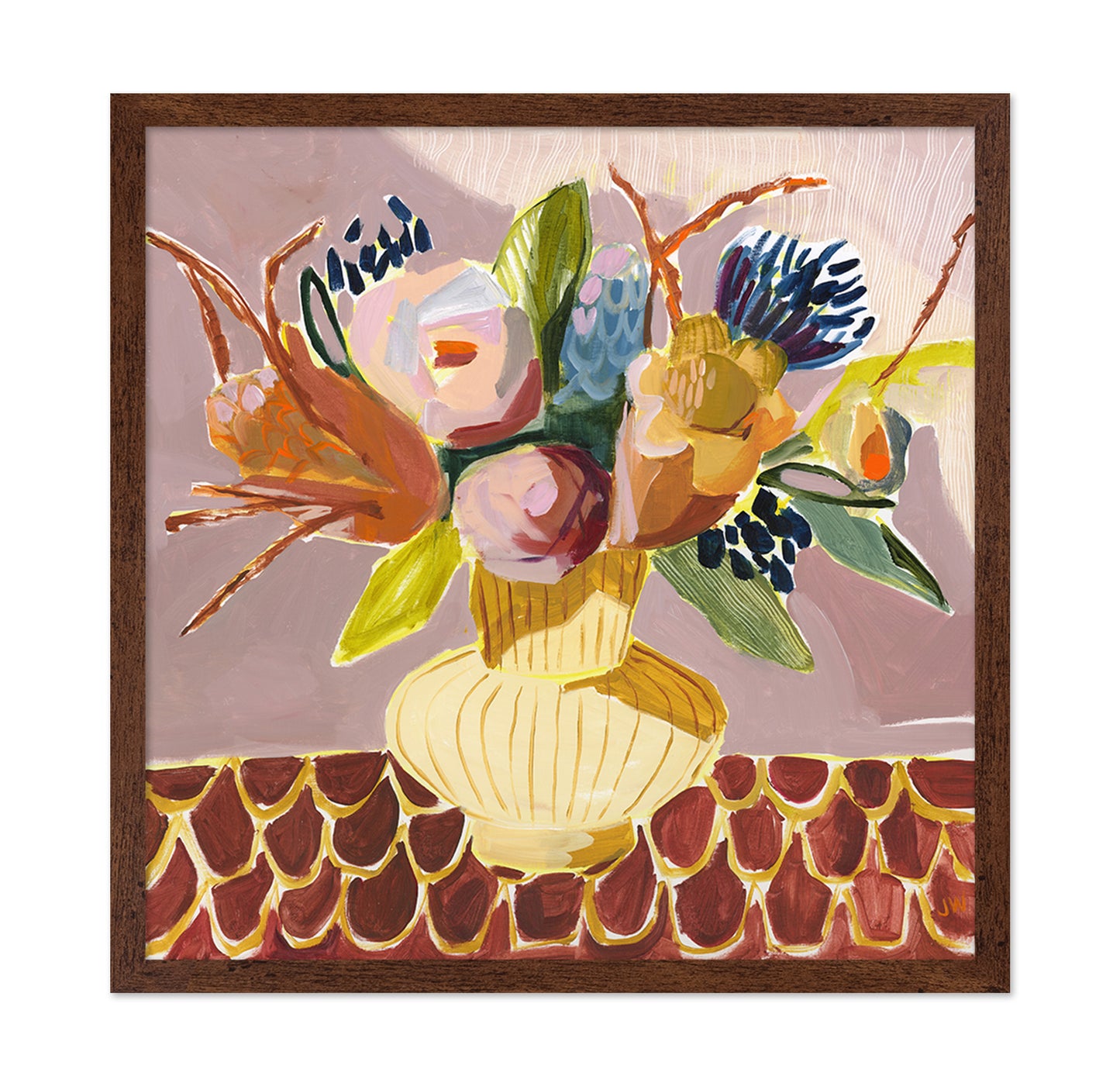 Modern Floral Vase No2