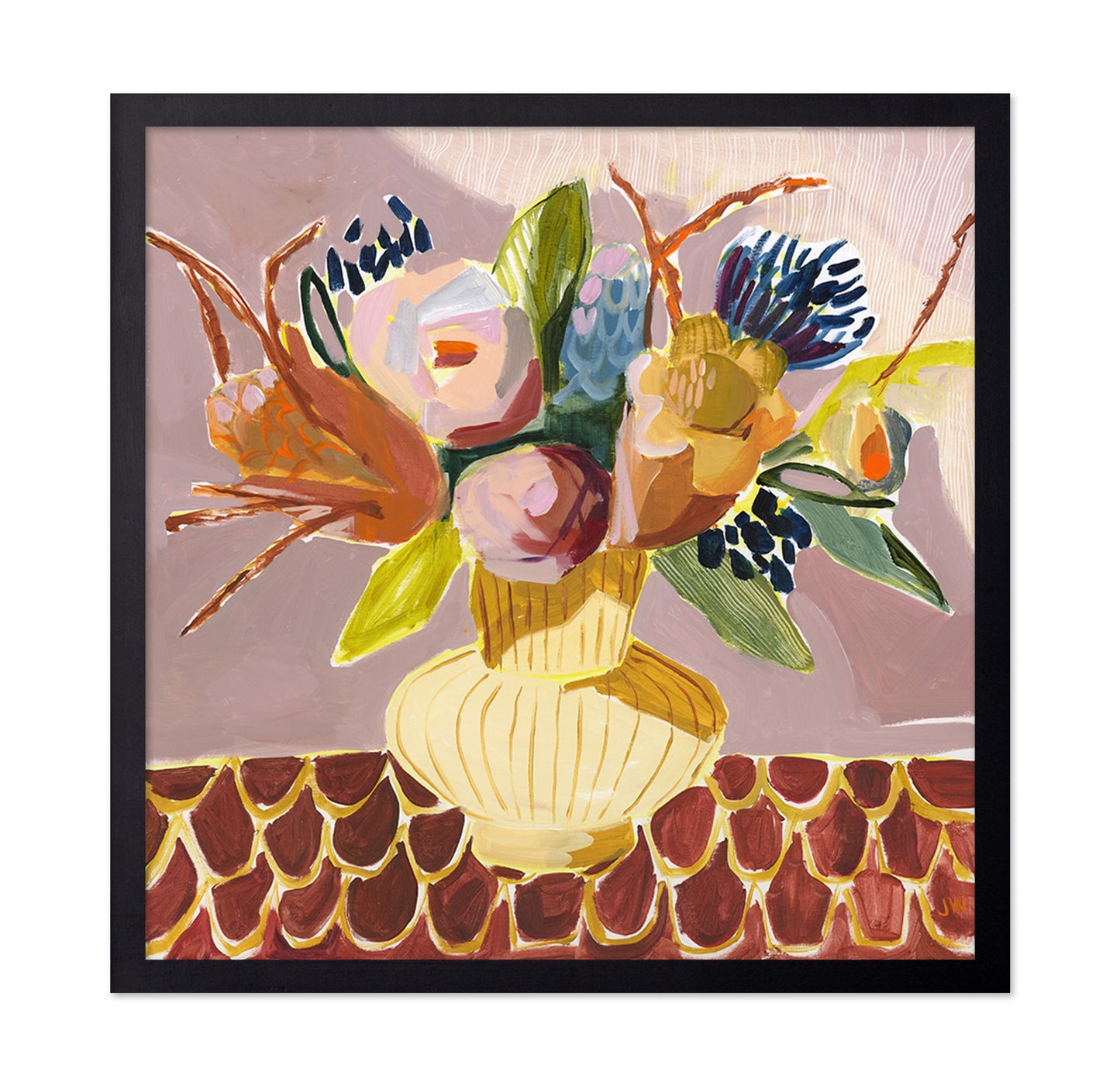 Modern Floral Vase No2