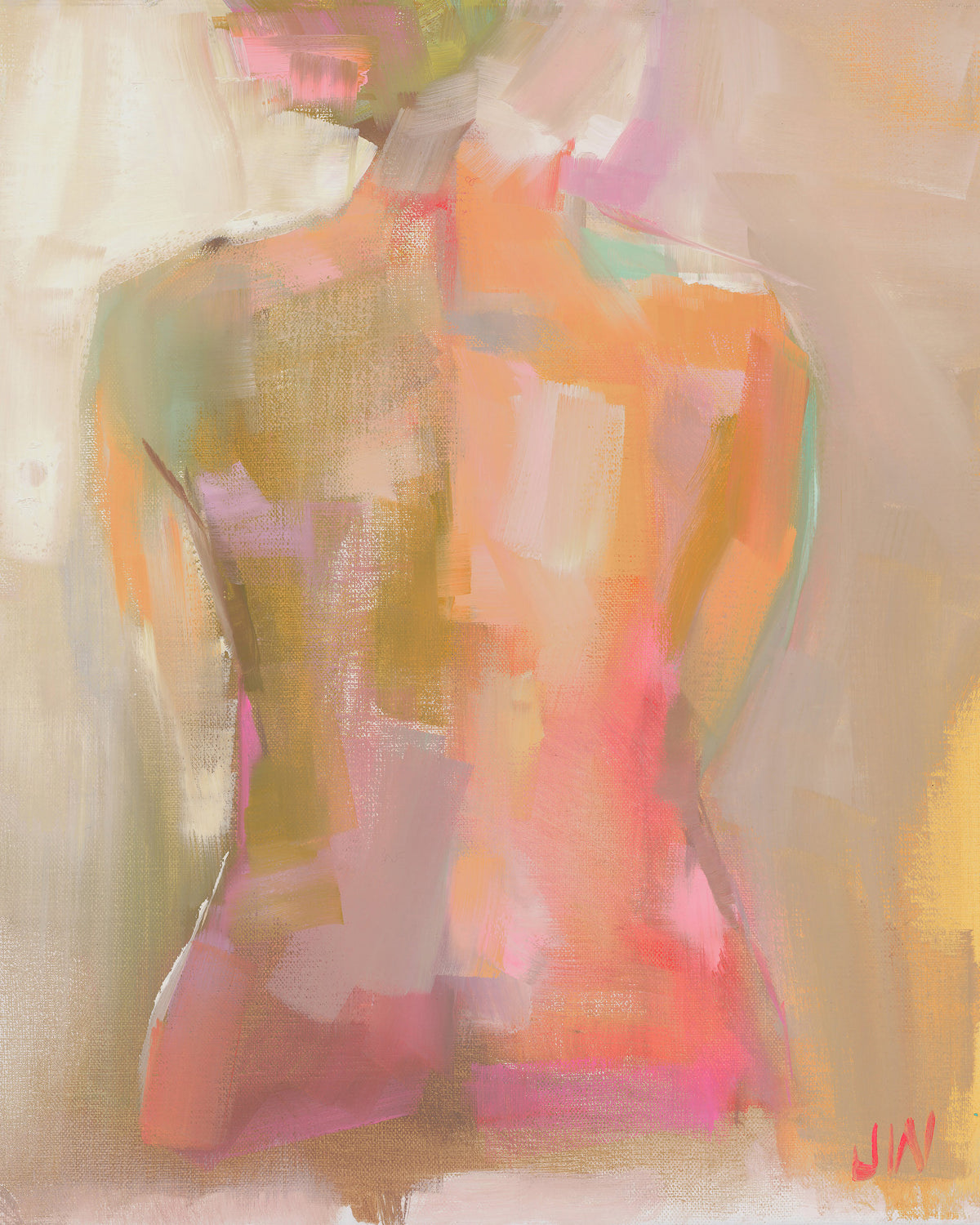Abstract Nude Form